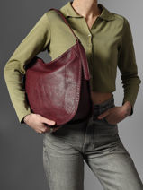 Sac Port� �paule Wt Tresse Miniprix Violet wt tresse 27612-vue-porte