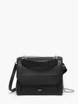 Sac � Main M Ninon Cuir Lancel Noir ninon A09222