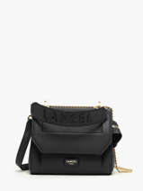 Sac � Main S Ninon Cuir Lancel Noir ninon A09221