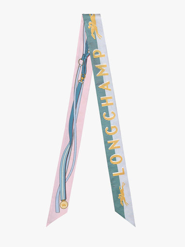 Longchamp Soie gots Sjaal Roze