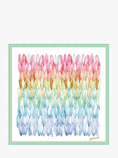 Longchamp Soie gots Sjaal Veelkleurig