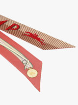 Longchamp Soie gots Etole Rose-vue-porte