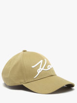 Casquette Signature Logo Karl lagerfeld Vert k signature B1W33009-vue-porte