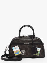 Handtas K Ikon Leder Karl lagerfeld Bruin k ikon B1W30025