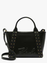 Sac � Main K/ville Studs Cuir Karl lagerfeld Noir k ville B1W30262