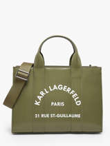 Sac � Main Rsg Avec Bandouli�re Karl lagerfeld Vert rsg A4W50027