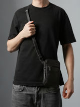 Cross Body Tas Arthur Leder Arthur & aston Zwart johany 8-vue-porte