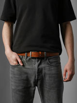 Ceinture Tommy hilfiger Marron adan new AM13014-vue-porte