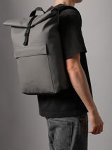 Sac � Dos Business Ucon acrobatics Gris backpack JANNIK-vue-porte