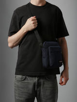 Sac Bandouli�re Eastpak Bleu authentic EK0A5BN5-vue-porte