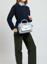 Sac Bandouli�re Crossbody M Cabaia Argent crossbody M-vue-porte