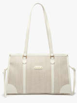 Sac Port� �paule Capri Hexagona Blanc capri 4020264
