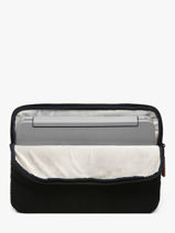 Laptophoes Met 14" Laptopvak Cabaia Zwart accessoire SLEEVE14-vue-porte