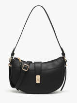 Sac Port� �paule Lys Hexagona Noir lys 5620252