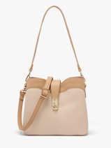 Sac Port� �paule Lys Hexagona Beige lys 5620254