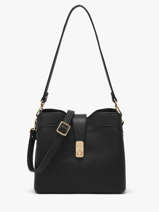 Sac Port� �paule Lys Hexagona Noir lys 5620254