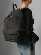 Sac � Dos 1 Compartiment + Pc 14" Eastpak Noir fleec