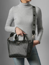 Sac Port� Main Follie Guess Noir follie LB676019-vue-porte