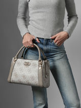 Sac � Main Karnilla Logo Guess Beige karnilla logo OS990106-vue-porte