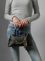 Sac Port� Main Davina Guess Noir davina BG989906-vue-porte