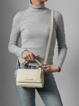 Sac Bandouli�re Hira Valentino Beige hira VBS9PD37-vue-porte