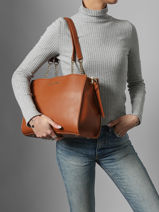 Sac Port� �paule Hira Valentino Marron hira VBS9PD01-vue-porte