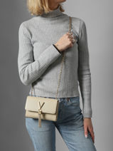 Cross Body Tas Divina Valentino Beige divina 1617162-vue-porte
