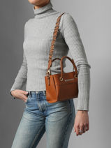 Cross Body Tas Alexia Valentino Bruin alexia VBS5A805-vue-porte