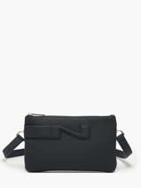 Sac Bandouli�re Florence Cuir Nathan baume Bleu n city 4