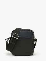 Sac Bandouli�re S Bicolore Hexagona Noir duo 0686297