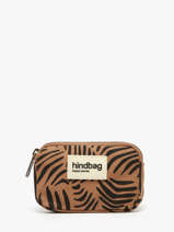Porte-monnaie Hindbag Marron tigre TI
