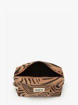 Trousse De Toilette Hindbag Marron tigre TI-vue-porte