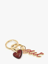 Porte-clefs "oui" St Valentin Lancel Rouge charms A14116-vue-porte