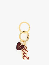 Porte-clefs Lancel Rouge charms A14116