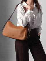 Sac Port� �paule Nolita Cuir Michael kors Marron nolita F5SY5M6L-vue-porte