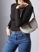 Sac Port� �paule Lys Hexagona Beige lys 5620252-vue-porte