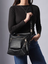 Sac Bandouli�re Marsha Guess Noir marsha BG950104-vue-porte