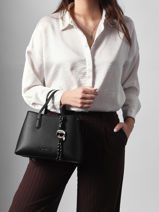 Sac Port� Main K Ikon Polyester Karl lagerfeld Noir k ikon B1W30003-vue-porte