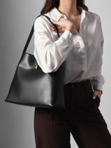 Sac Port� �paule K Autograph Cuir Karl lagerfeld Noir k autograph B1W30096-vue-porte