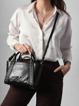 Sac � Main K/ville Studs Cuir Karl lagerfeld Noir k ville B1W30262-vue-porte