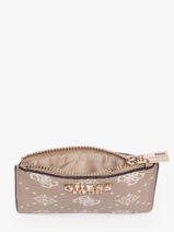Kaarthouder Guess Beige carrie logo GP989850-vue-porte