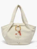 Portemonnee Woomen Beige camomille pearl WCAE07