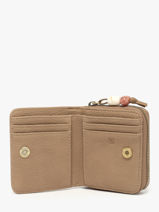 Porte-monnaie Camomille Pearl Woomen Beige camomille pearl WCAE95-vue-porte
