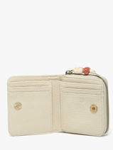 Porte-monnaie Camomille Pearl Woomen Beige camomille pearl WCAE95-vue-porte