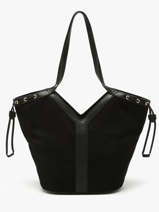 Sac Port� �paule Velvet Miniprix Noir velvet M9459