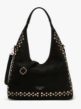 Sac Port� �paule Velvet Studs Miniprix Noir velvet studs JC53002