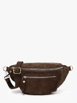 Heuptasje Leder Milano Bruin velvet VE24119O