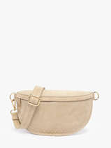 Sac Banane Milano Beige velvet VE25111
