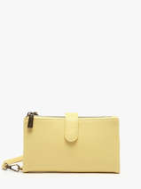 Portefeuille Porte-monnaie Soft Mandoline Jaune soft 195