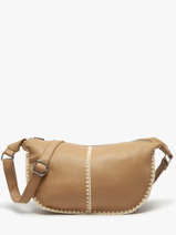 Sac Bandouli�re Brodery Miniprix Marron brodery 19673